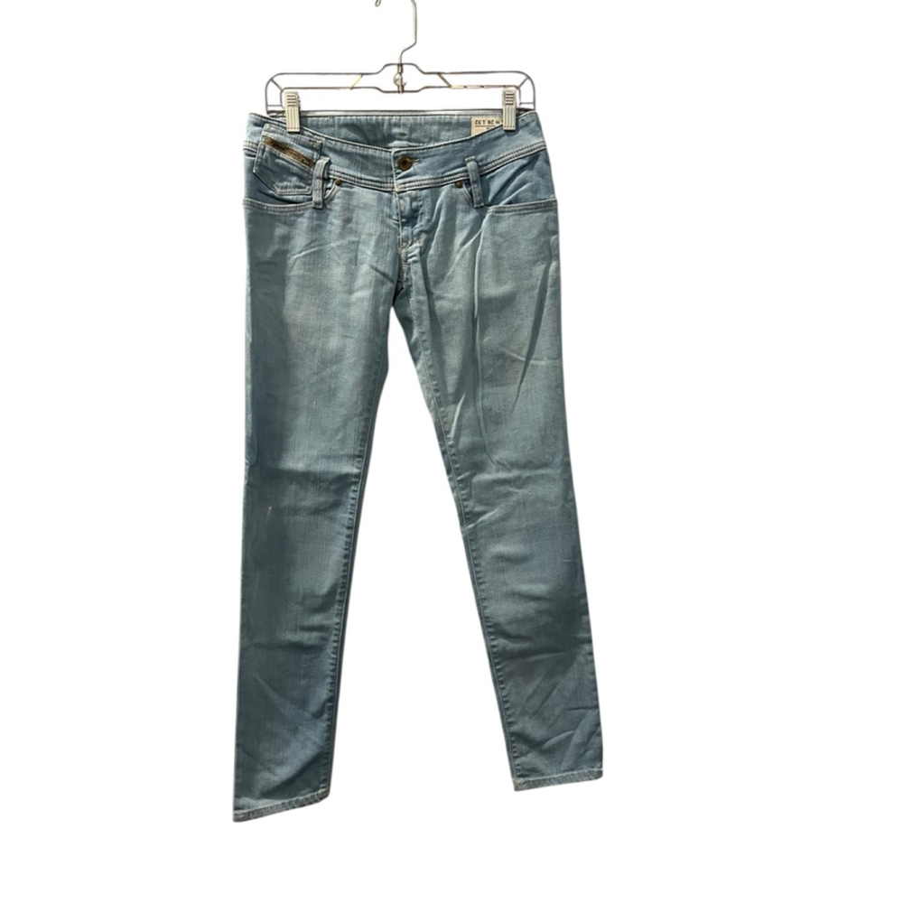 Diesel Matic NWT Light Wash Denim Blue Jeans 008LL Size 28x32 Casual Women's